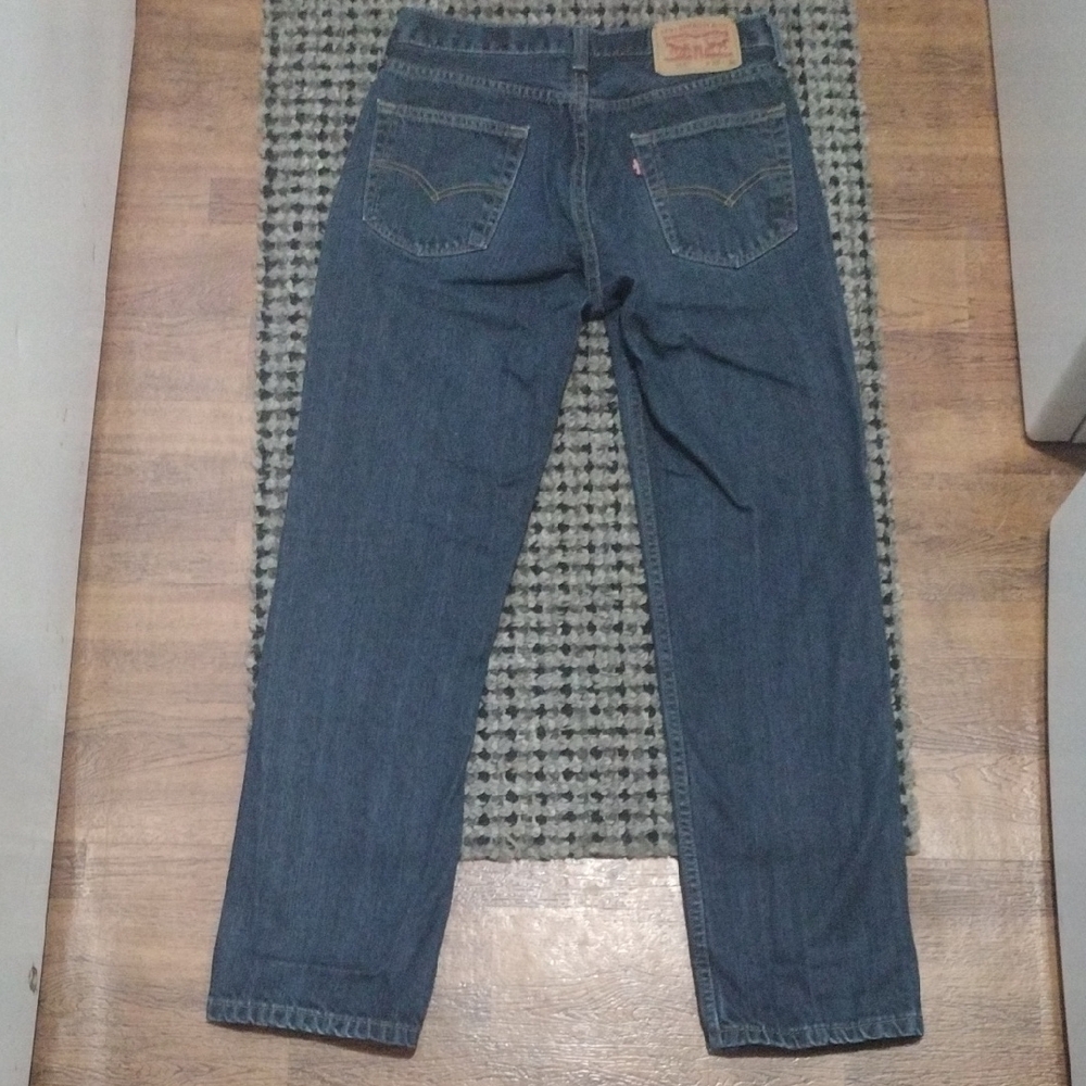 Classic Denim Straight-Leg Jeans for Men - Picture 3 of 10